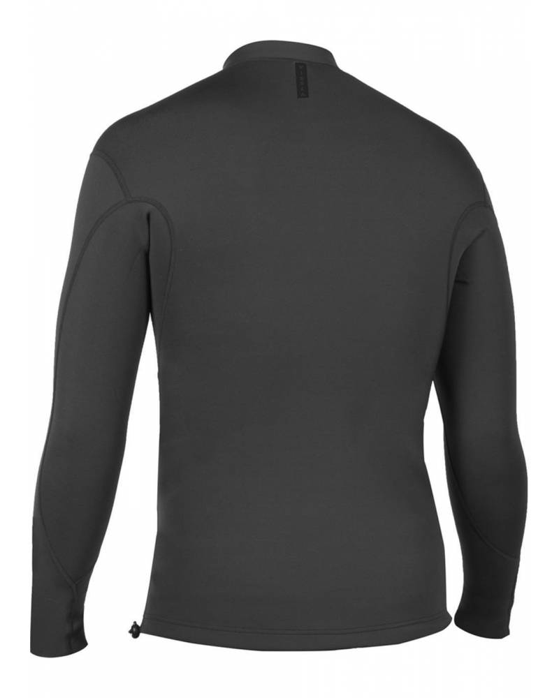 Vissla 1mm Performance Reversible Long Sleeve Wetsuit Top Jacket Stealth - back