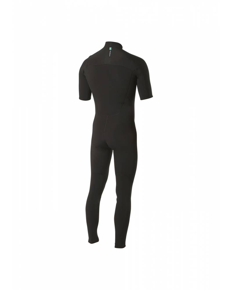 Vissla 7 Seas 2/2 S/S Full Suit - Black - Back