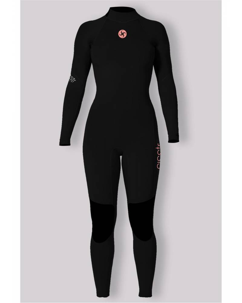 Sisstrevolution 7 Seas 3/2 Back Zip Full - Black
