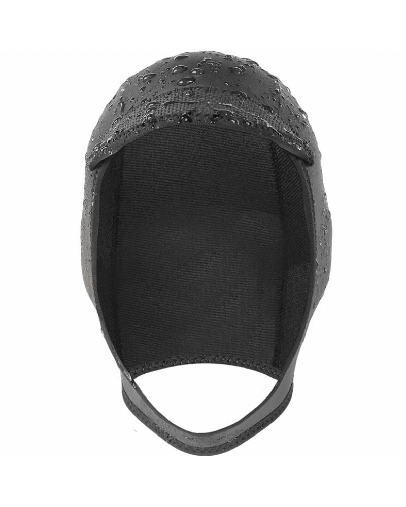 Vissla 7 Seas 3mm Hood - Black front wet