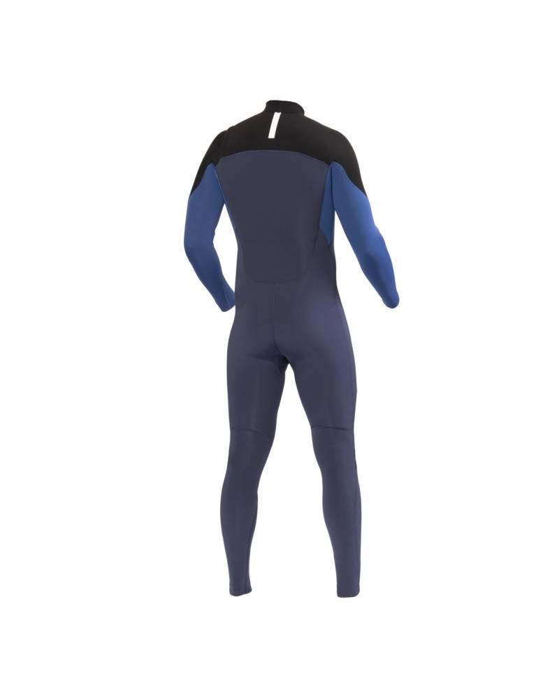 Vissla 7 Seas Comp 3/2 Full Chest Zip - Harbor Blue