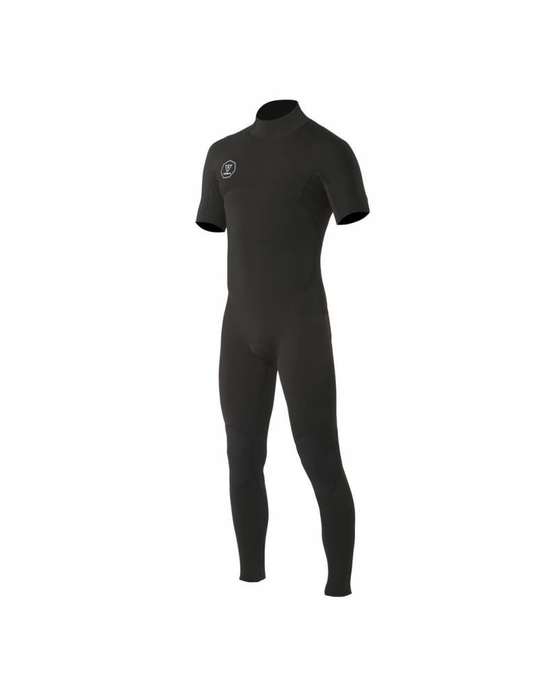 Vissla 7 Seas 2/2 Short Sleeve Steamer Wetsuit - Black
