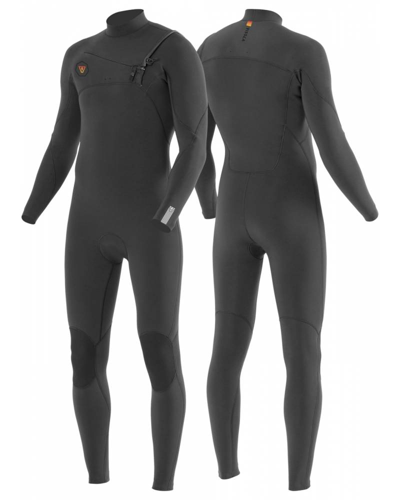 Vissla Men's 7 Seas 3/2 Chest Zip Steamer Wetsuit