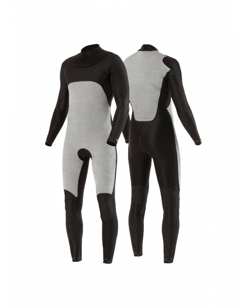 Vissla Boys 7 Seas 3/2 Back Zip Wetsuit - Baja Blue 2