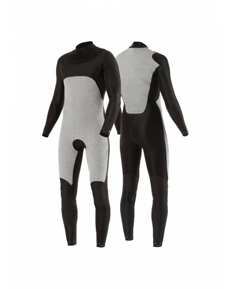 Boys 7 Seas 4/3 Back Zip Wetsuit - Baja Blue 2