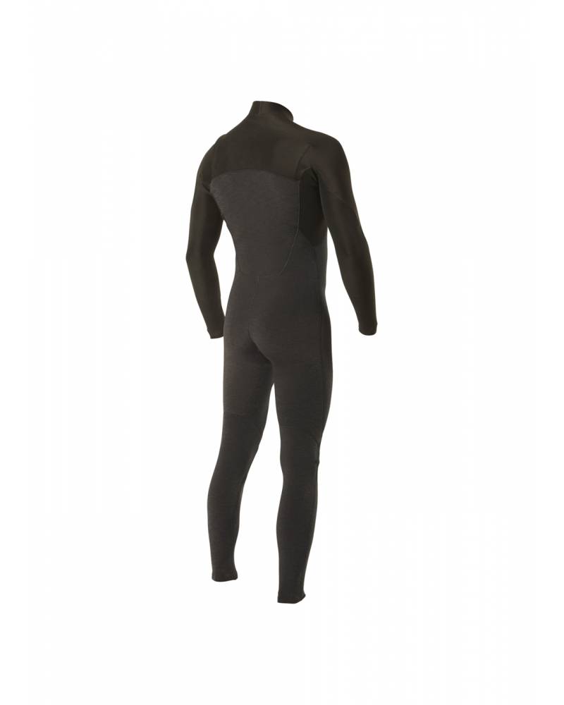Vissla High Seas 3/2 Chest Zip - Black Heather - Back