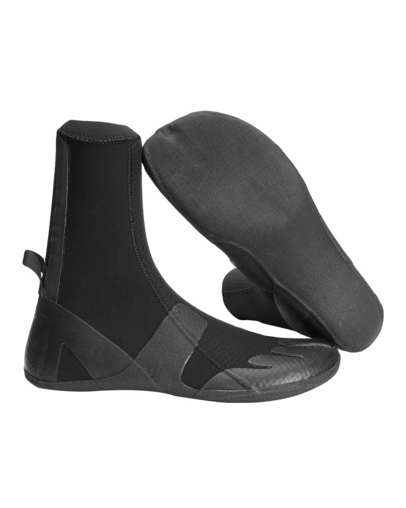 Vissla High Seas 3mm Split Toe Bootie - Black