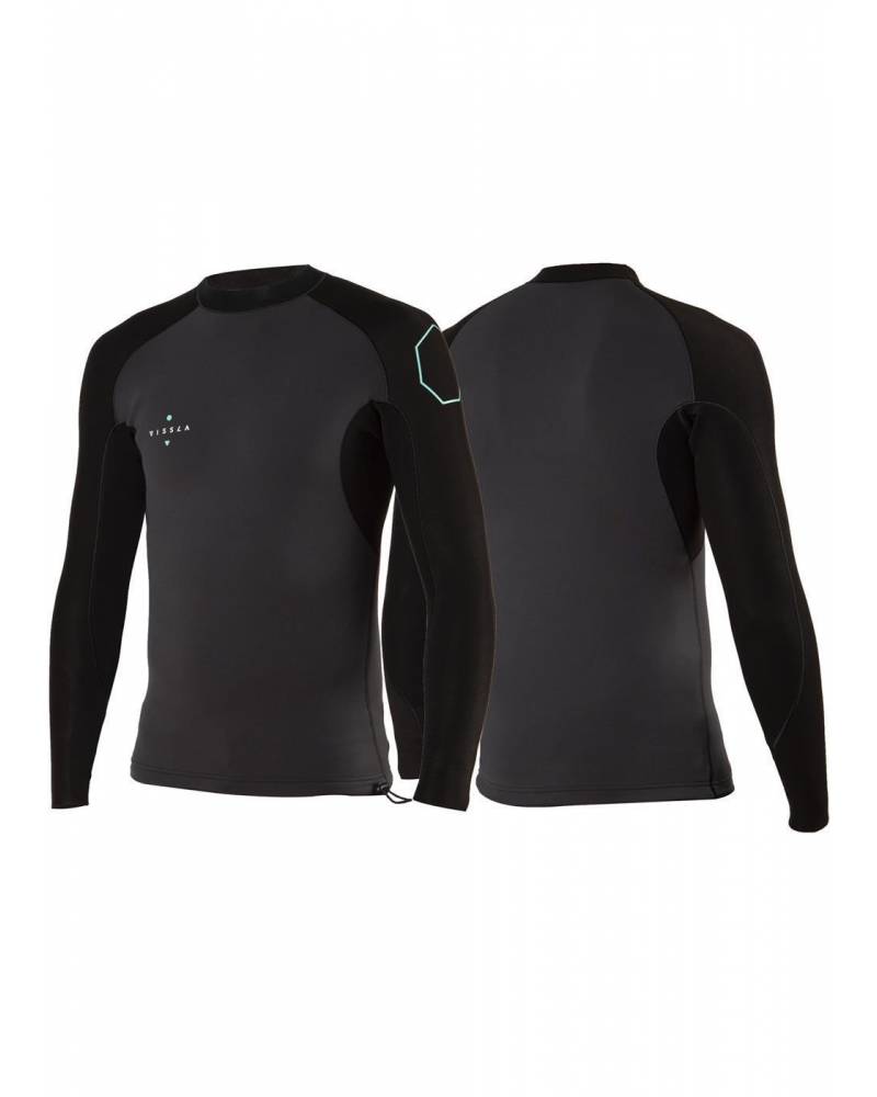 Vissla High Seas Boys 1mm Ls Jacket - Phantom 2