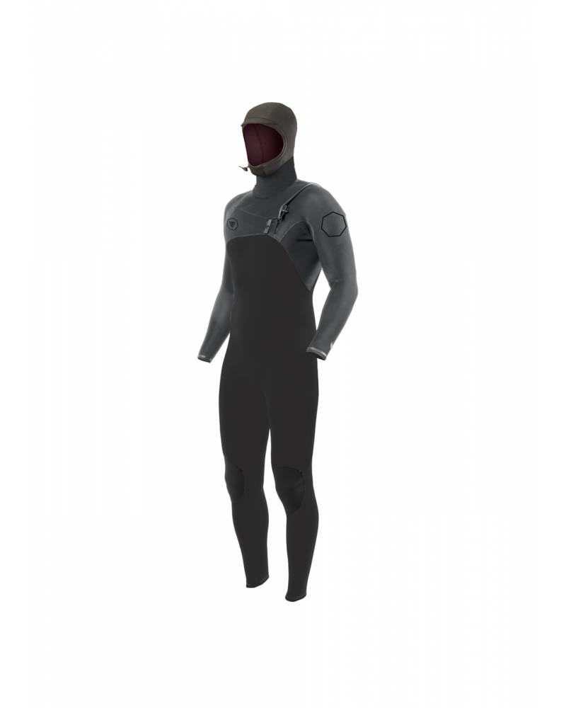 Vissla High Seas II 4/3 Hooded Men's Steamer Wetsuit - front