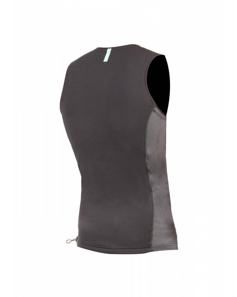 Vissla High Seas II 1mm Vest - Charcoal back