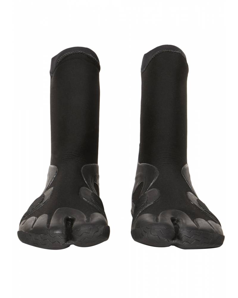 Vissla Seven Seas 3mm Split Toe Bootie - Black - Front