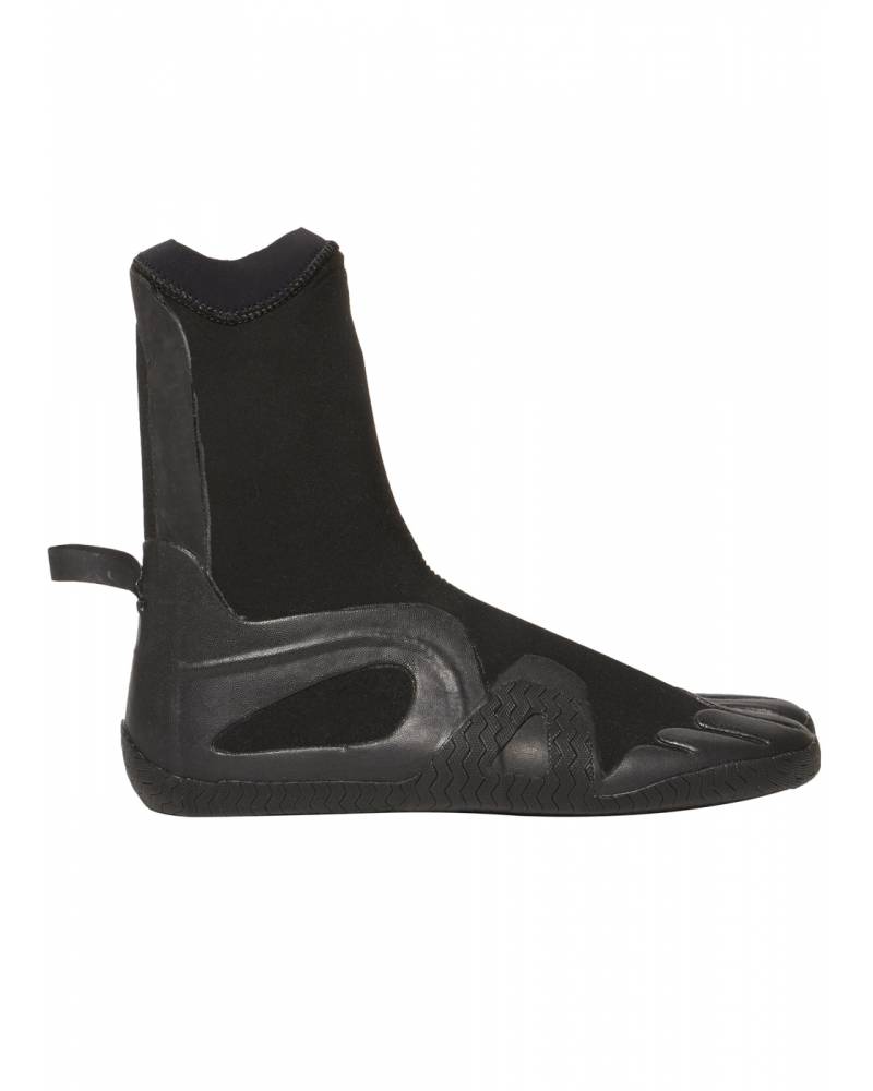 Vissla Seven Seas 3mm Split Toe Bootie - Black - Side