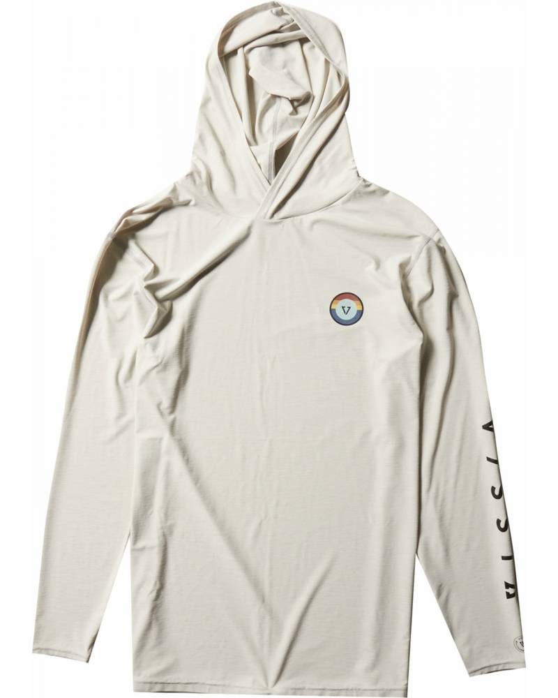 Vissla Twisted Hooded Long Sleeve - Off White