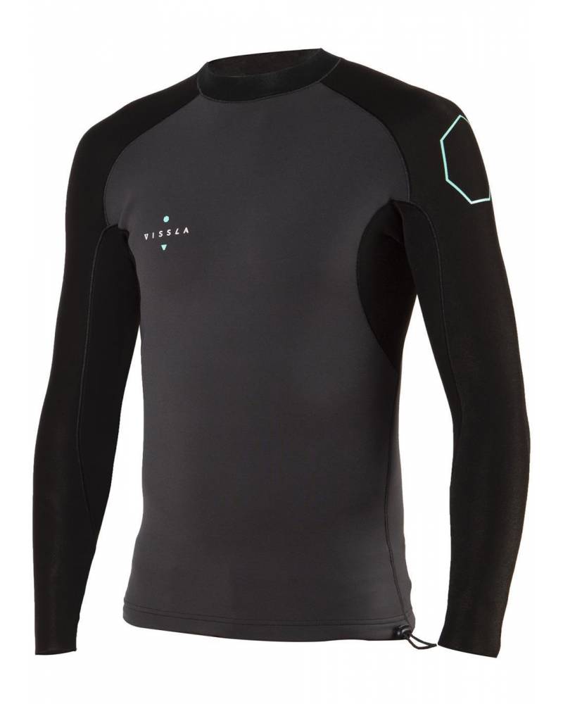 Vissla Youth 1mm High Seas Jacket Ls - Phantom front