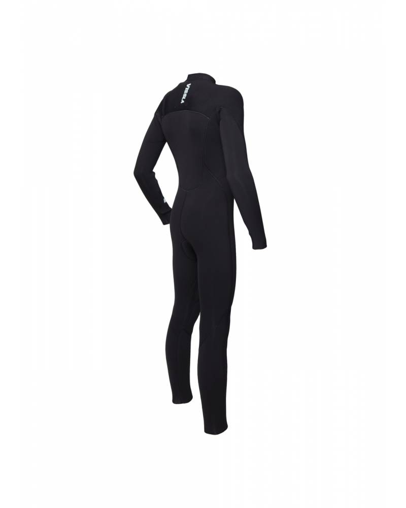 7 Seas Boys 3-2 Full Chest Zip - Black