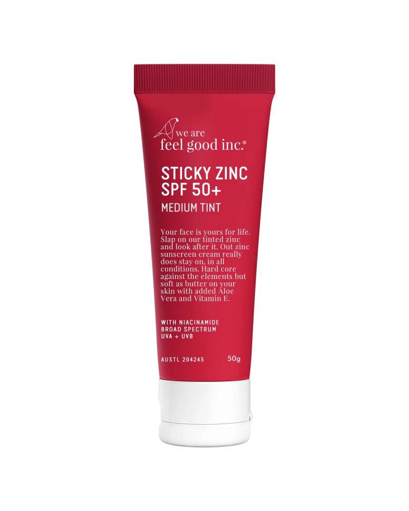 Sticky Zinc SPF50+ 50g - Medium Tint