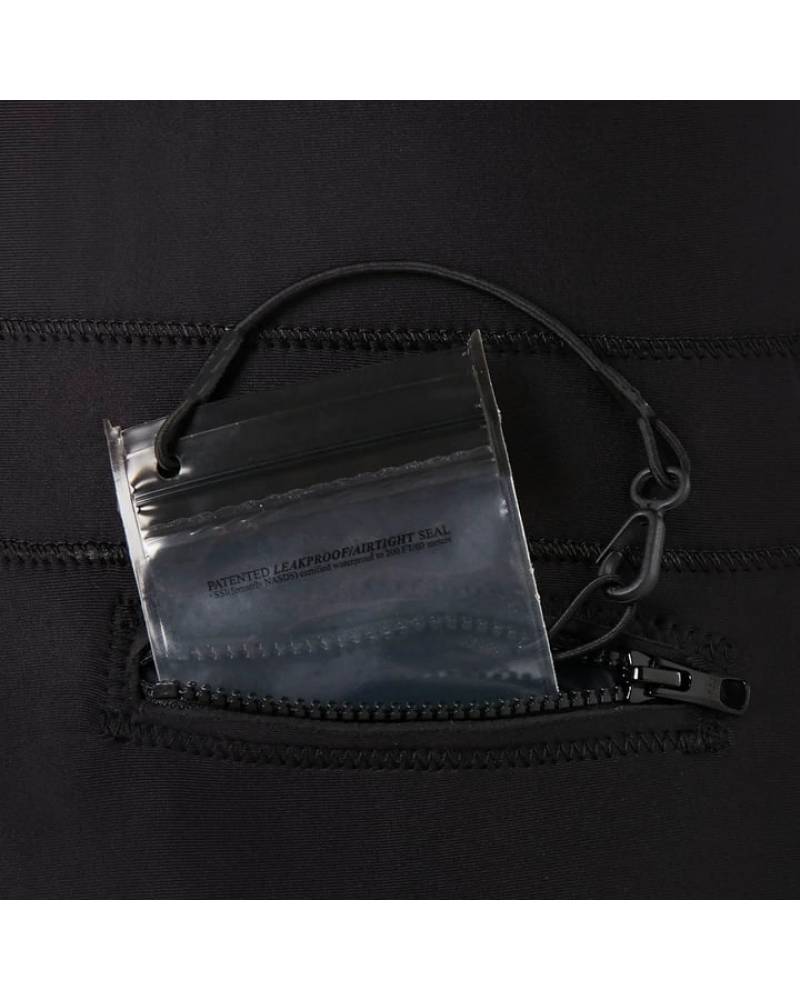 Wallien Long Jane Wetsuit - Vintage Bow Waterproof Back Pocket