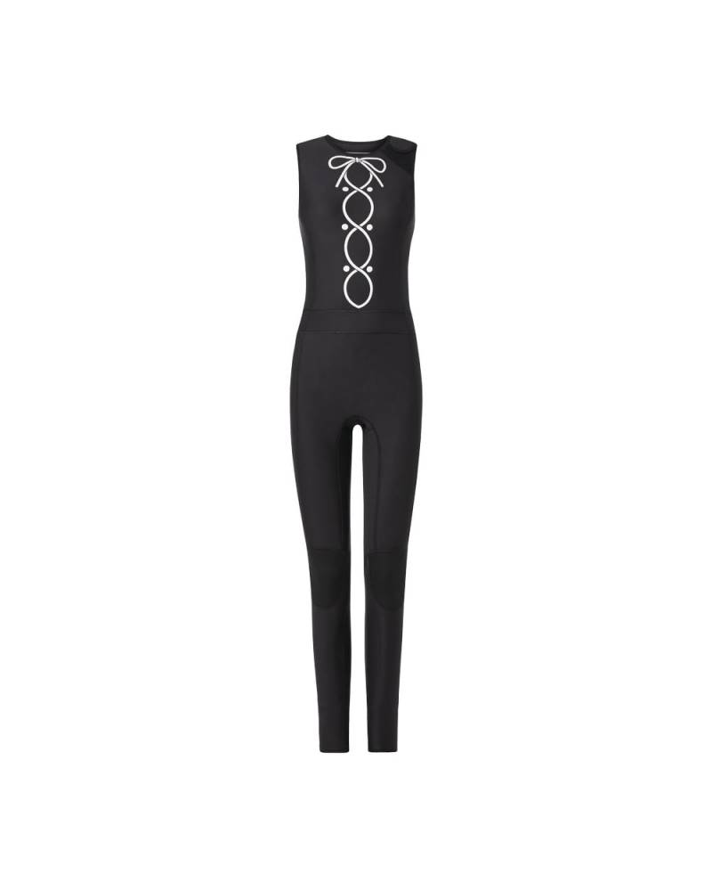 Wallien Long Jane Wetsuit - Vintage Bow front