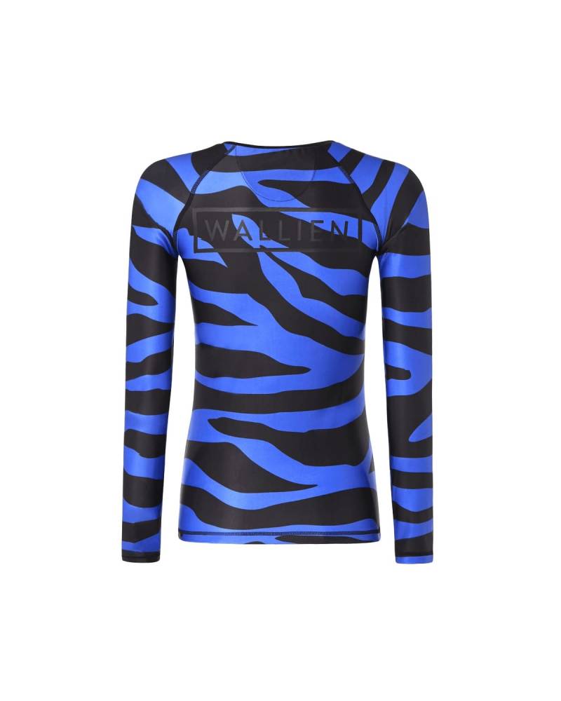 Wallien Rash Vest - Blue Beauty back