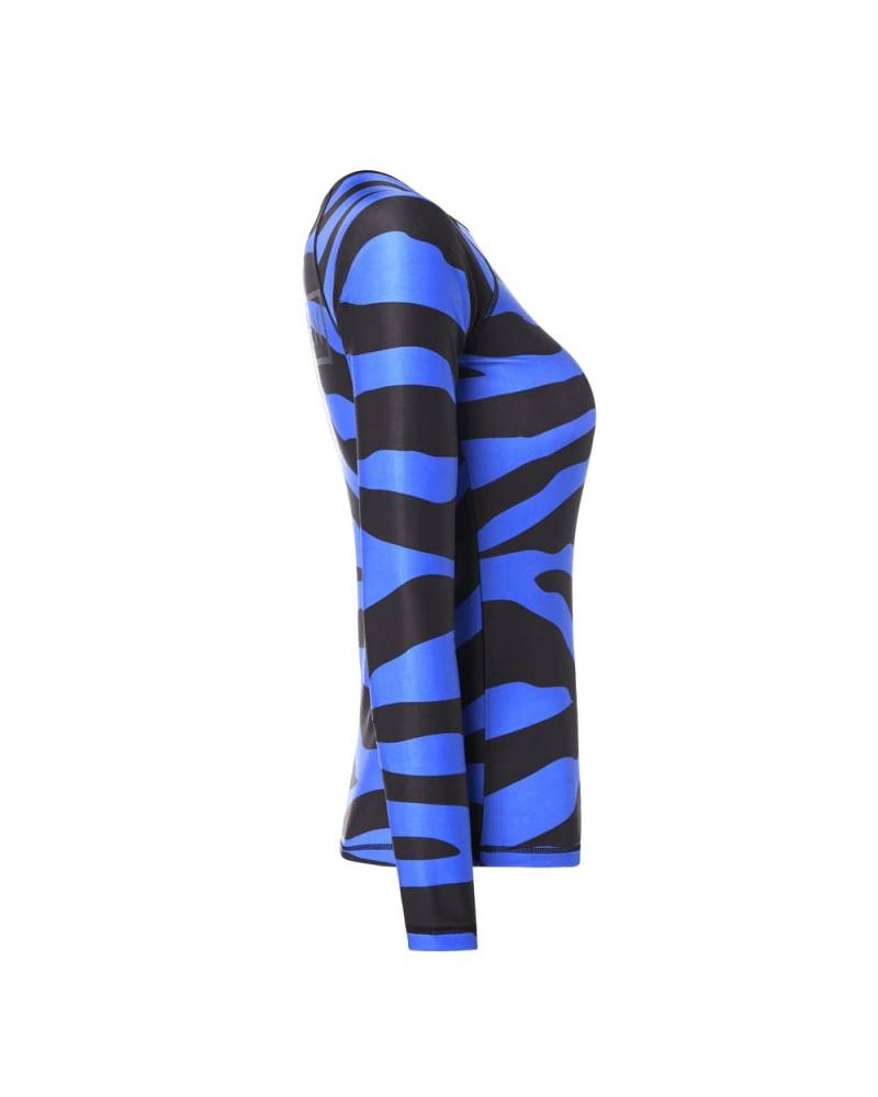Wallien Rash Vest - Blue Beauty side