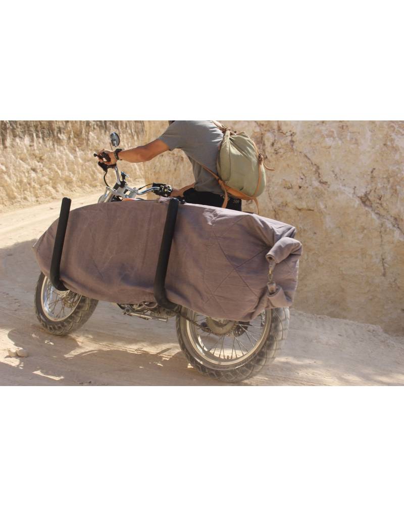 Roll-Bottom Canvas Surfboard Cover - Olive