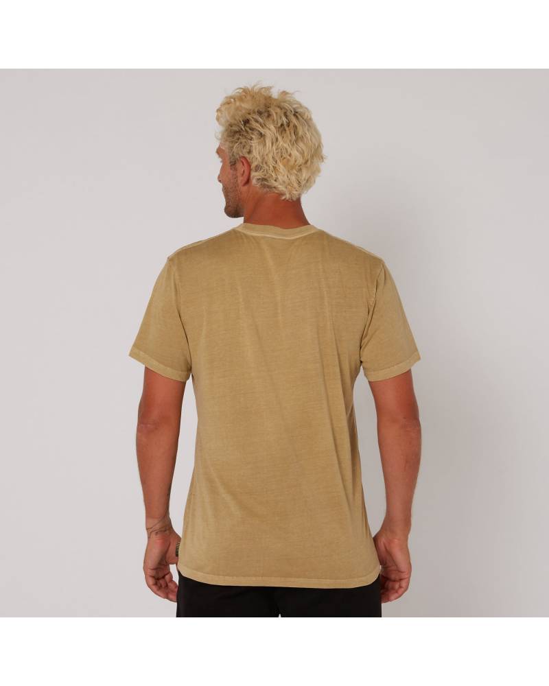Washed Priority Tee - Sand