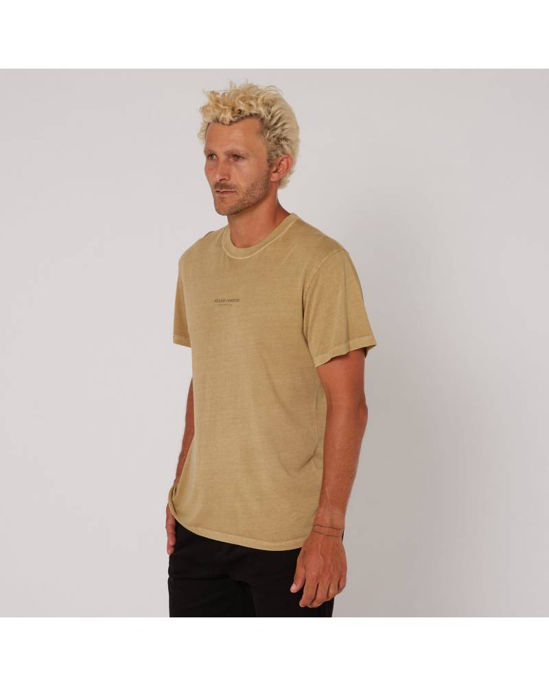 Washed Priority Tee - Sand