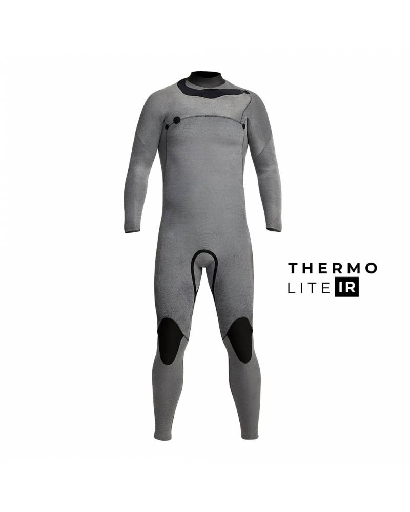 Youth Comp 3/2 Steamer Wetsuit - Black