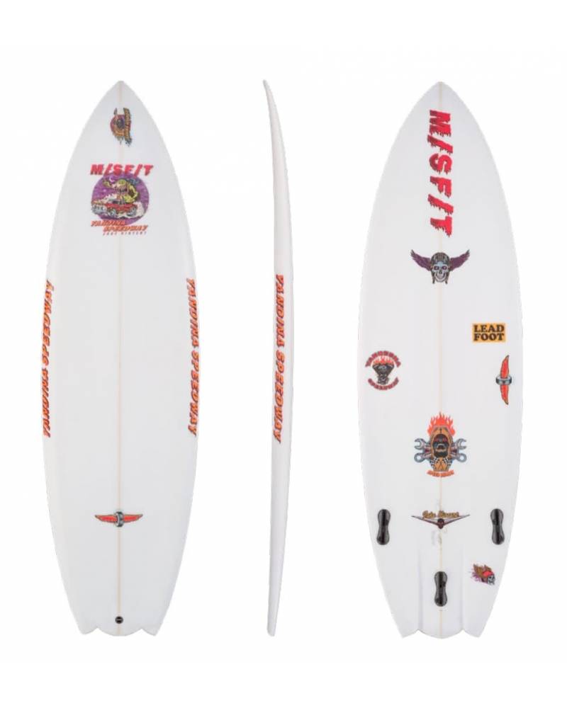 Yandina Speedway (Misfit Shapes) - 5' 9" x 19 1/2" x 2 3/16" x 29L - Futures