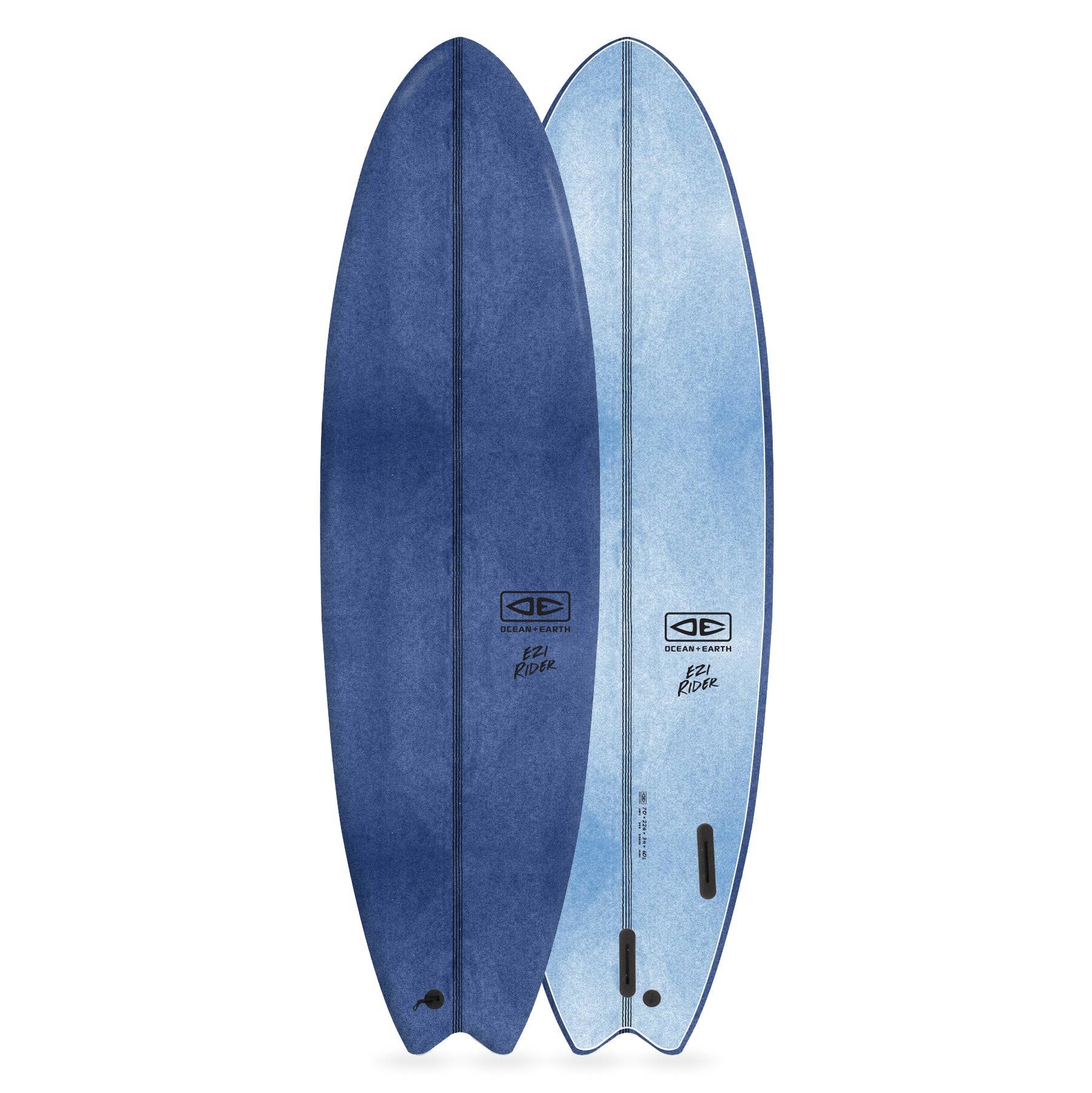 O&EEZI RIDER SOFT BOARD 7’0 フィン付き Buy the Ocean and Earth Ezi-Rider 7ft 0in Navy Online Now
