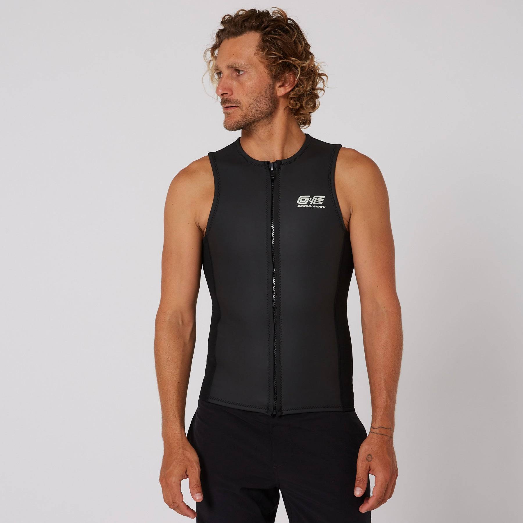 Wetsuit | Ocean and Earth Heritage Front Zip Sleeveless Vest