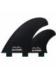 Asher Pacey 5.59" + Stabiliser - FCS-Black