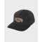 Mens Heritage Snapback Cap - Black