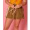 Terry Towelling Shorts Army Green - XS