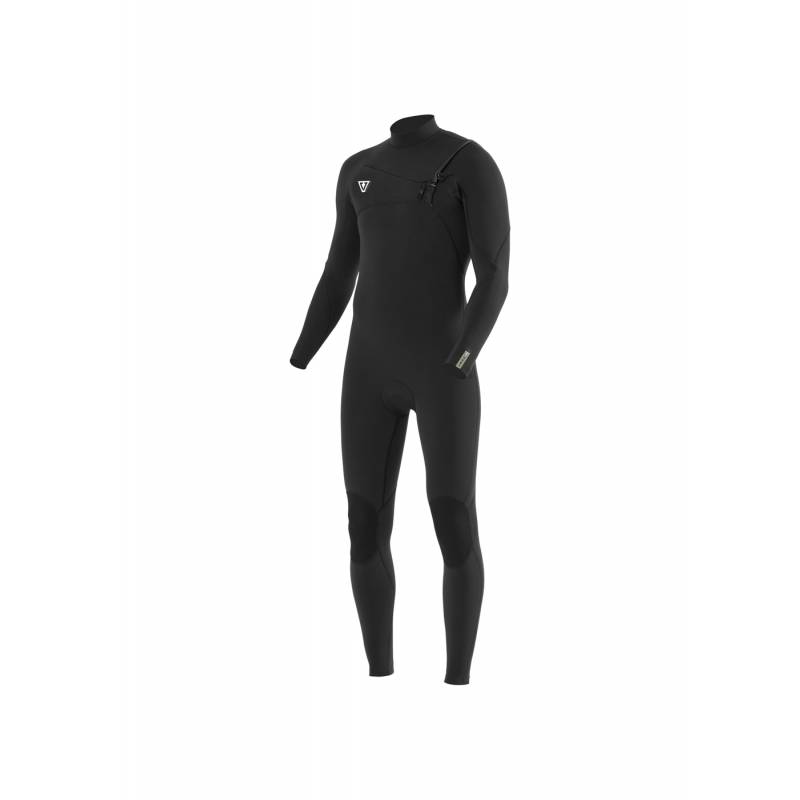 Vissla 7 Seas Comp 3/2 Chest Zip Steamer Wetsuit - Black 2