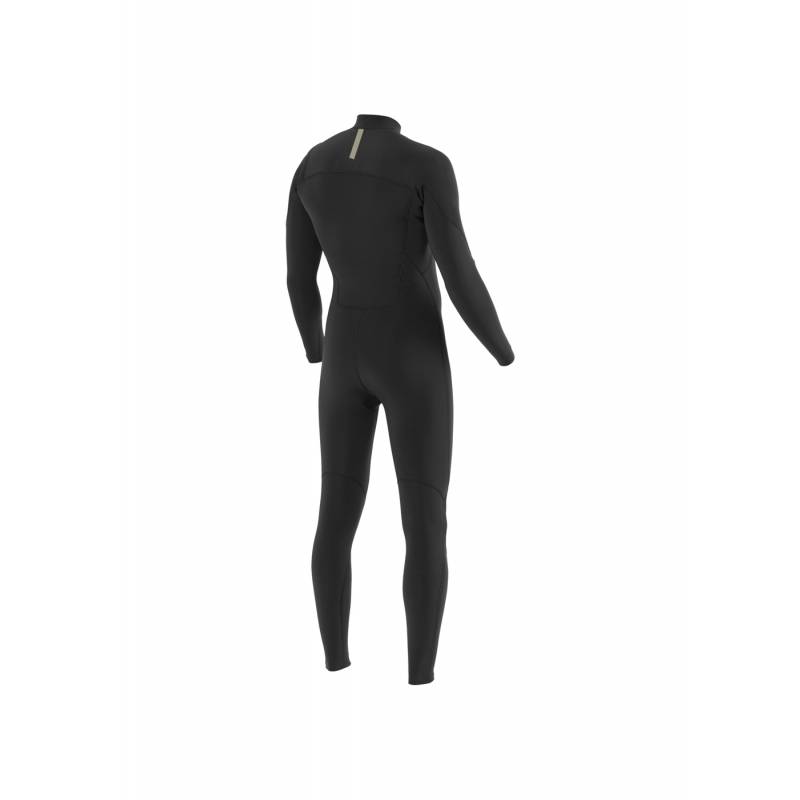 Vissla 7 Seas Comp 3/2 Chest Zip Steamer Wetsuit - Black 2 - back