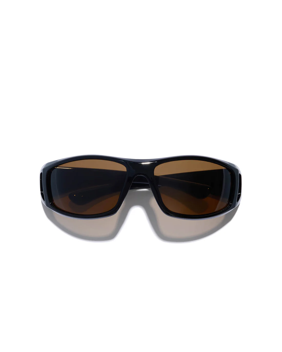 Dragster Sunglasses - Polished Black/Bronze Polarised