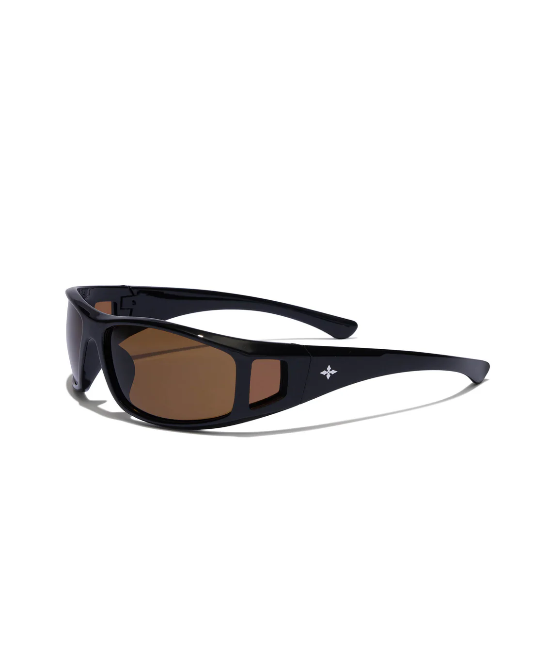 Dragster Sunglasses - Polished Black/Bronze Polarised
