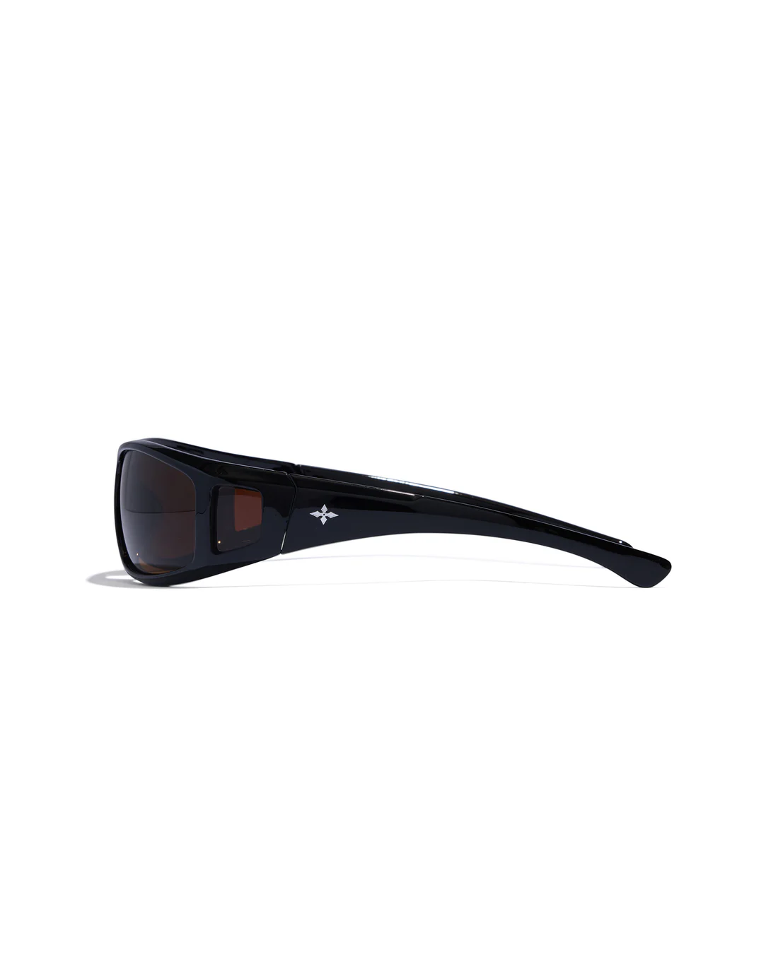 Dragster Sunglasses - Polished Black/Bronze Polarised