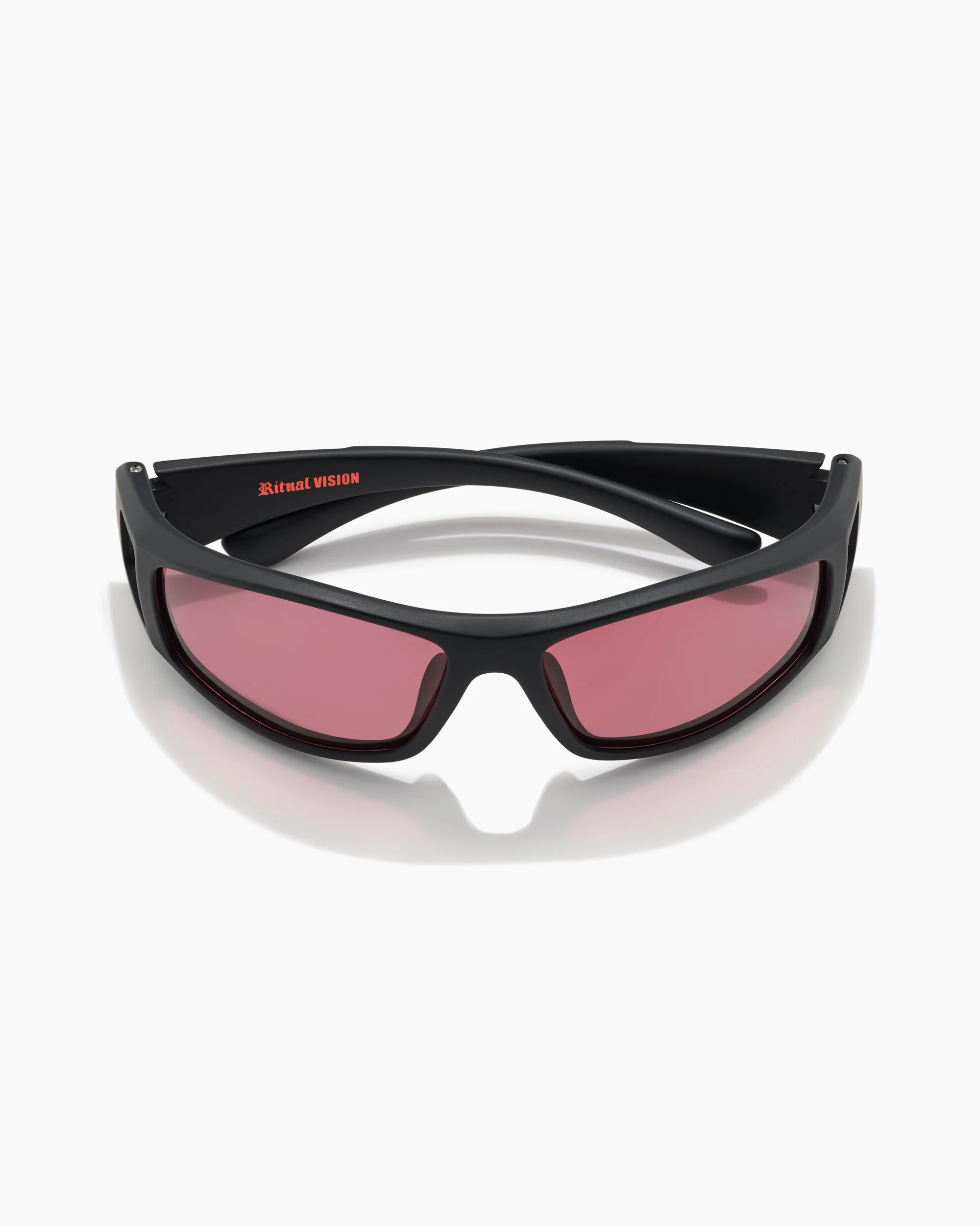Dragster Sunglasses - Matte Black/Rust Polarised