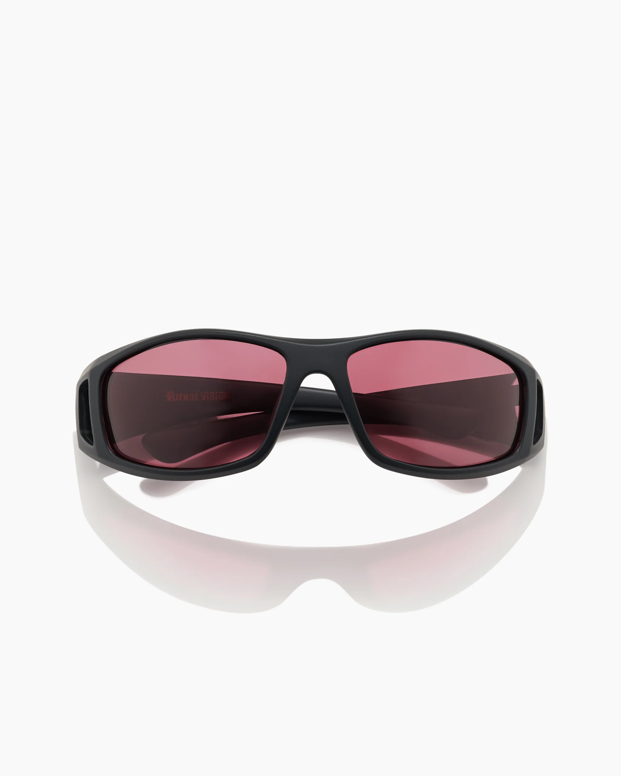 Dragster Sunglasses - Matte Black/Rust Polarised