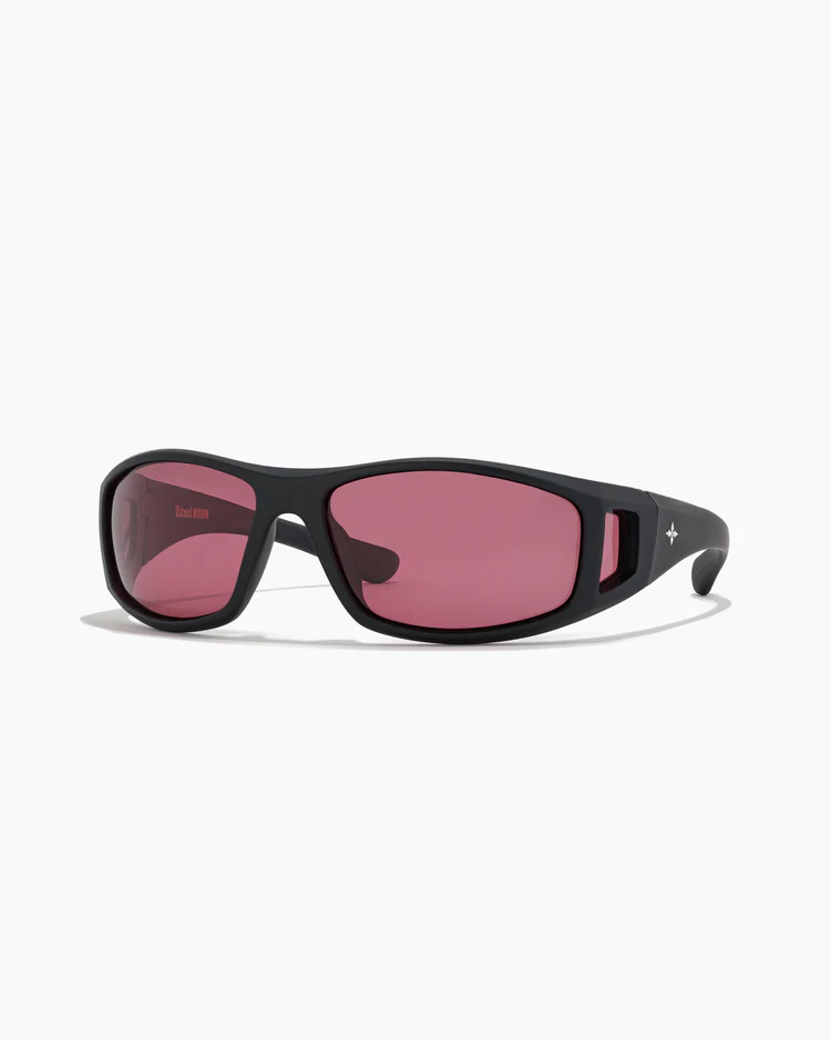 Dragster Sunglasses - Matte Black/Rust Polarised