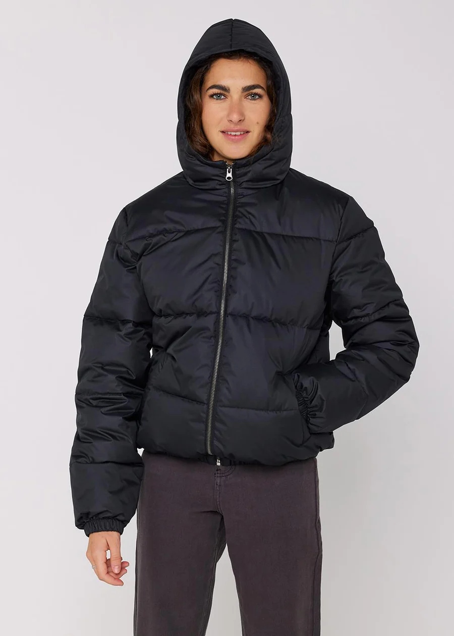 Ellis Eco Puffer Jacket - Black 