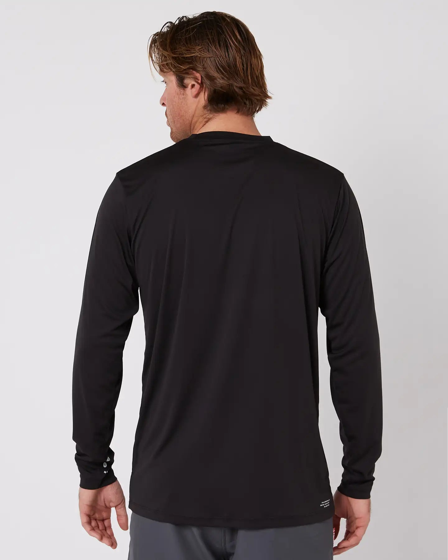 Follow Sun Tee LS - Black