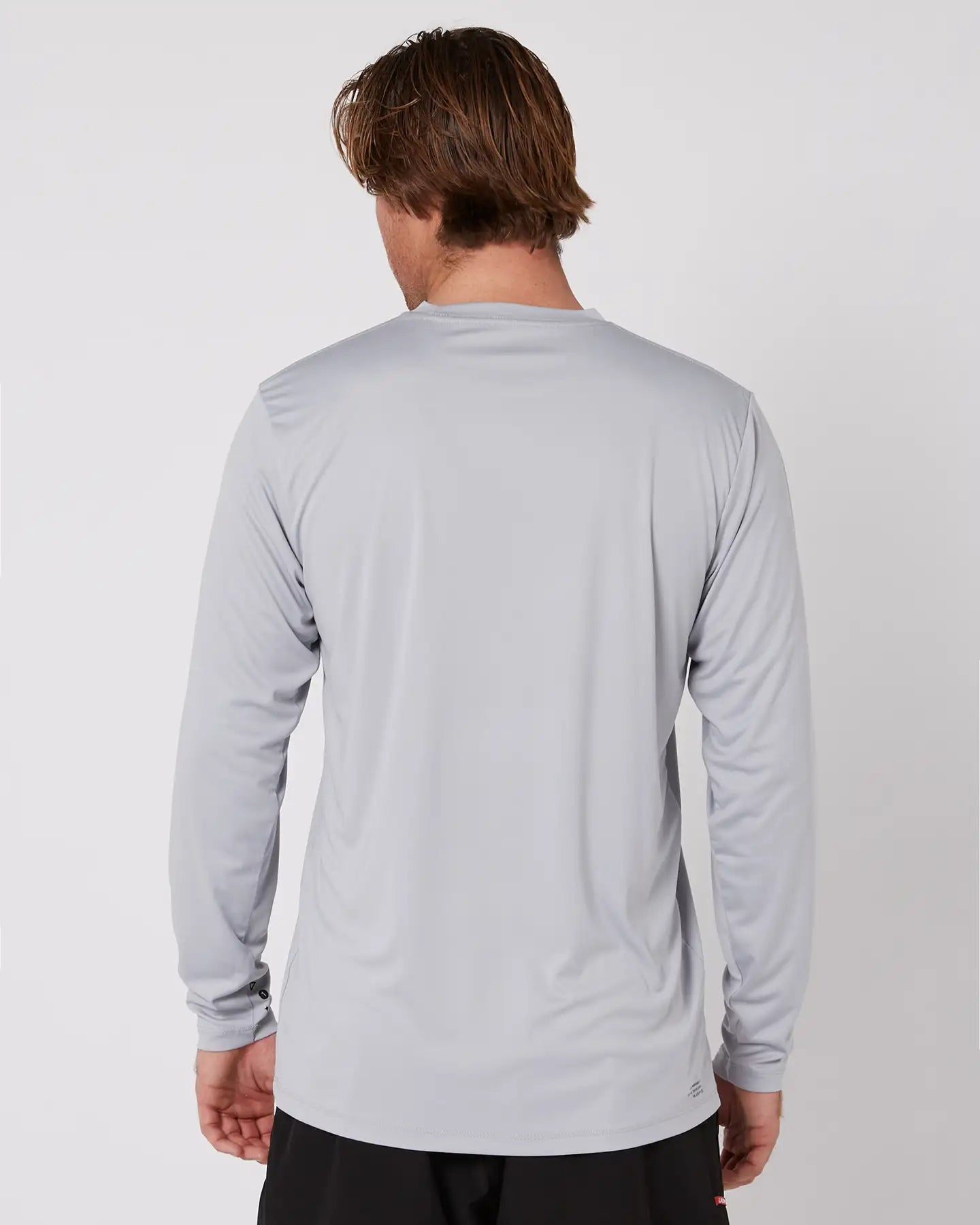 Follow Sun Tee LS - Light Grey