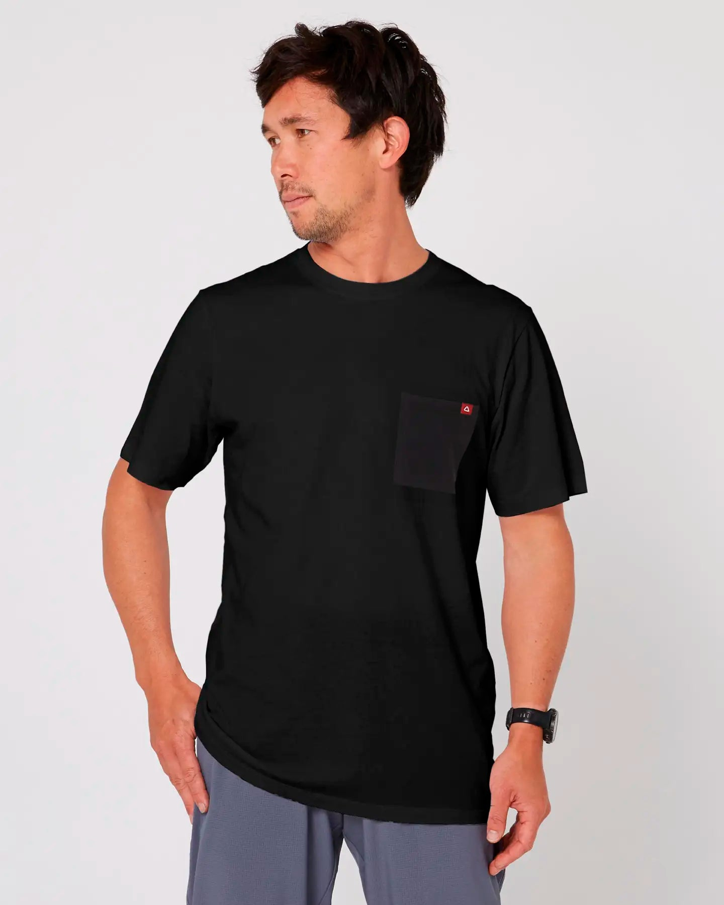 Follow Tech Pocket Tee - Black 5