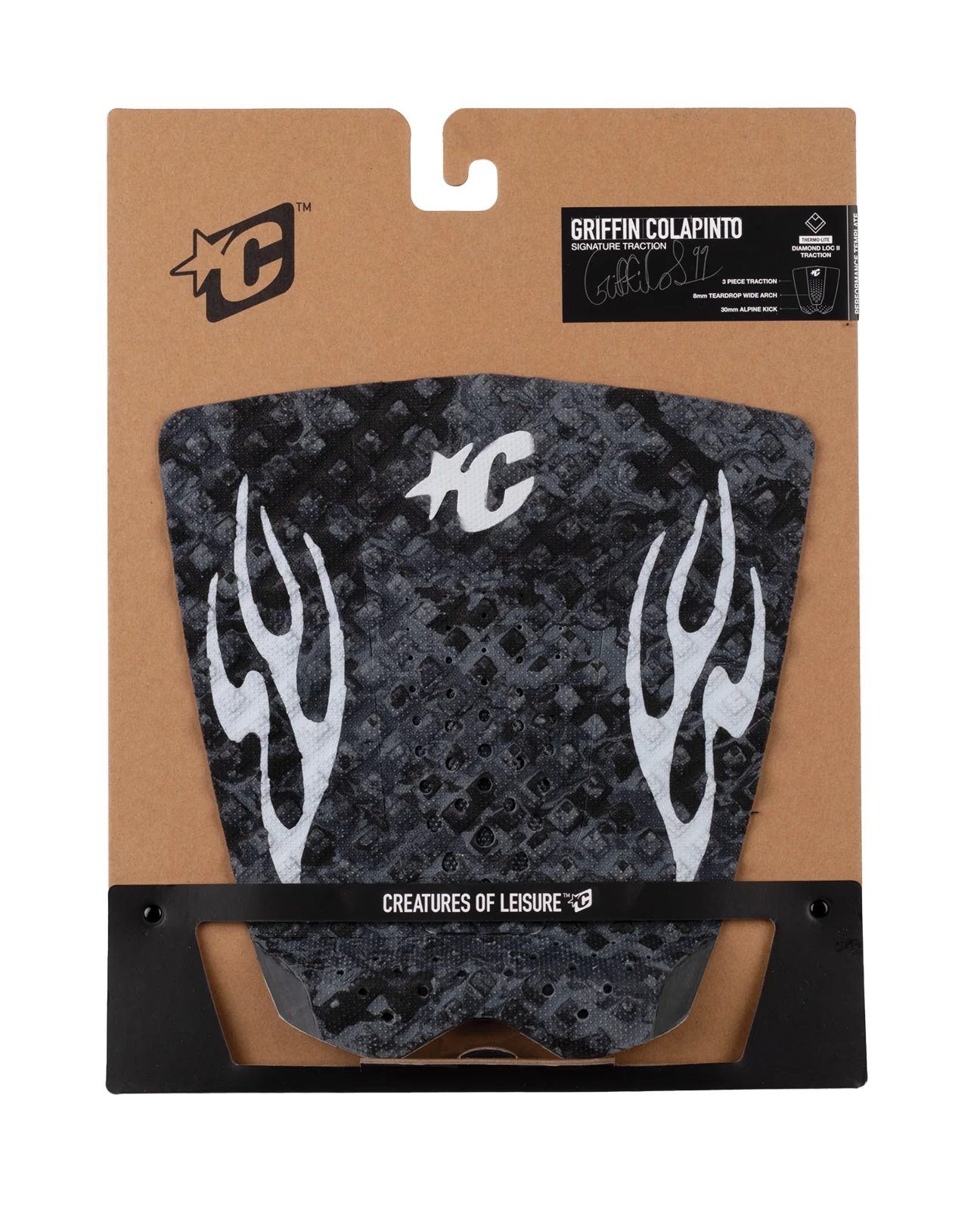 Griffin Colapinto Lite EcoPure® - Charcoal Swirl Platinum Flames