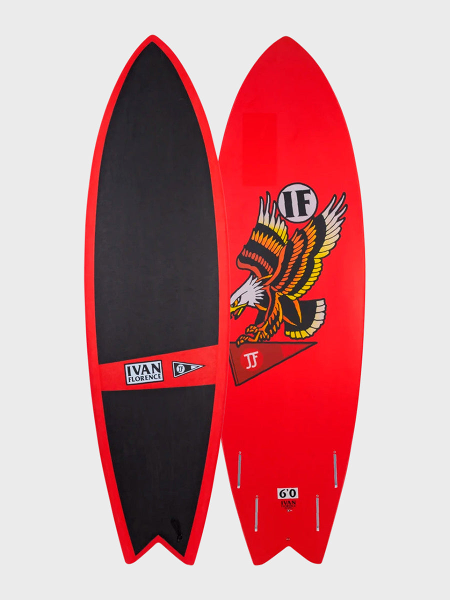 フィン付属 IVAN FLORENCE ソフトボード 5'6\