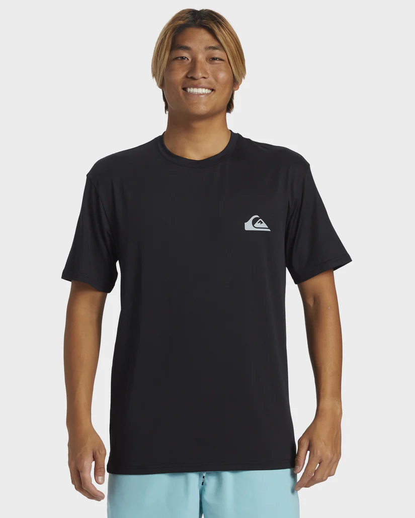 Mens Everyday Rash Vest - Black