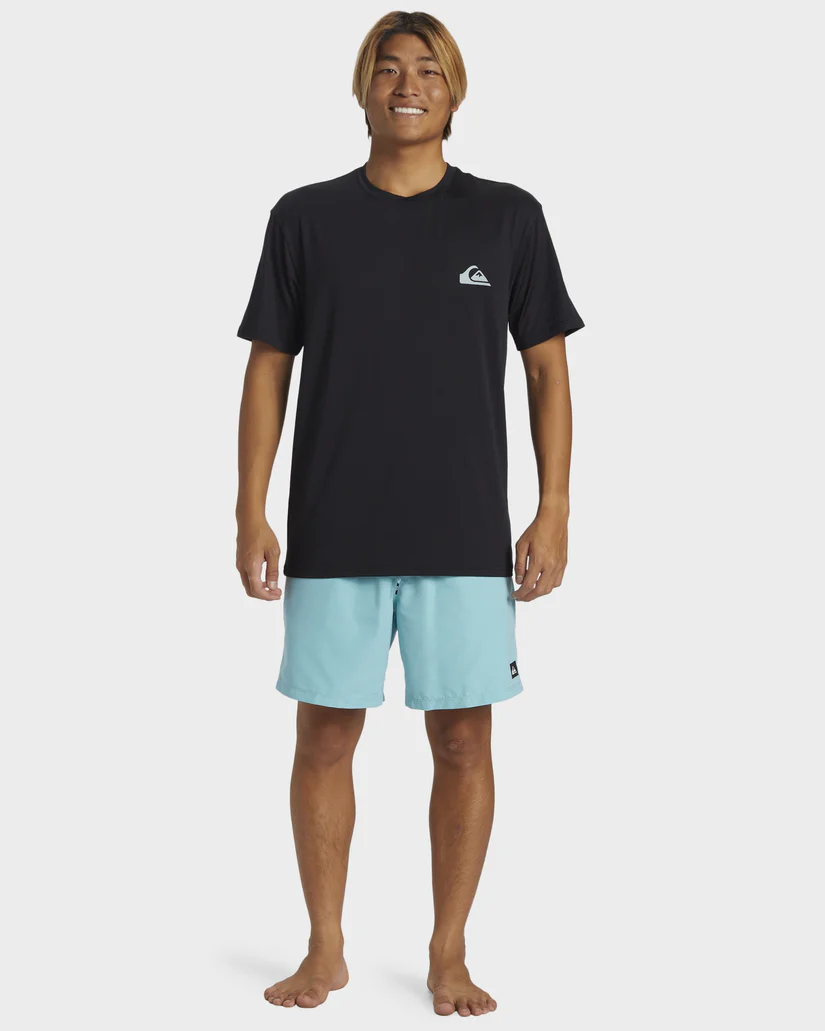 Mens Everyday Rash Vest - Black
